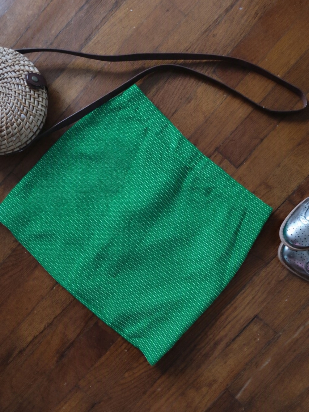 J.Crew Kelly Green Mini Skirt
